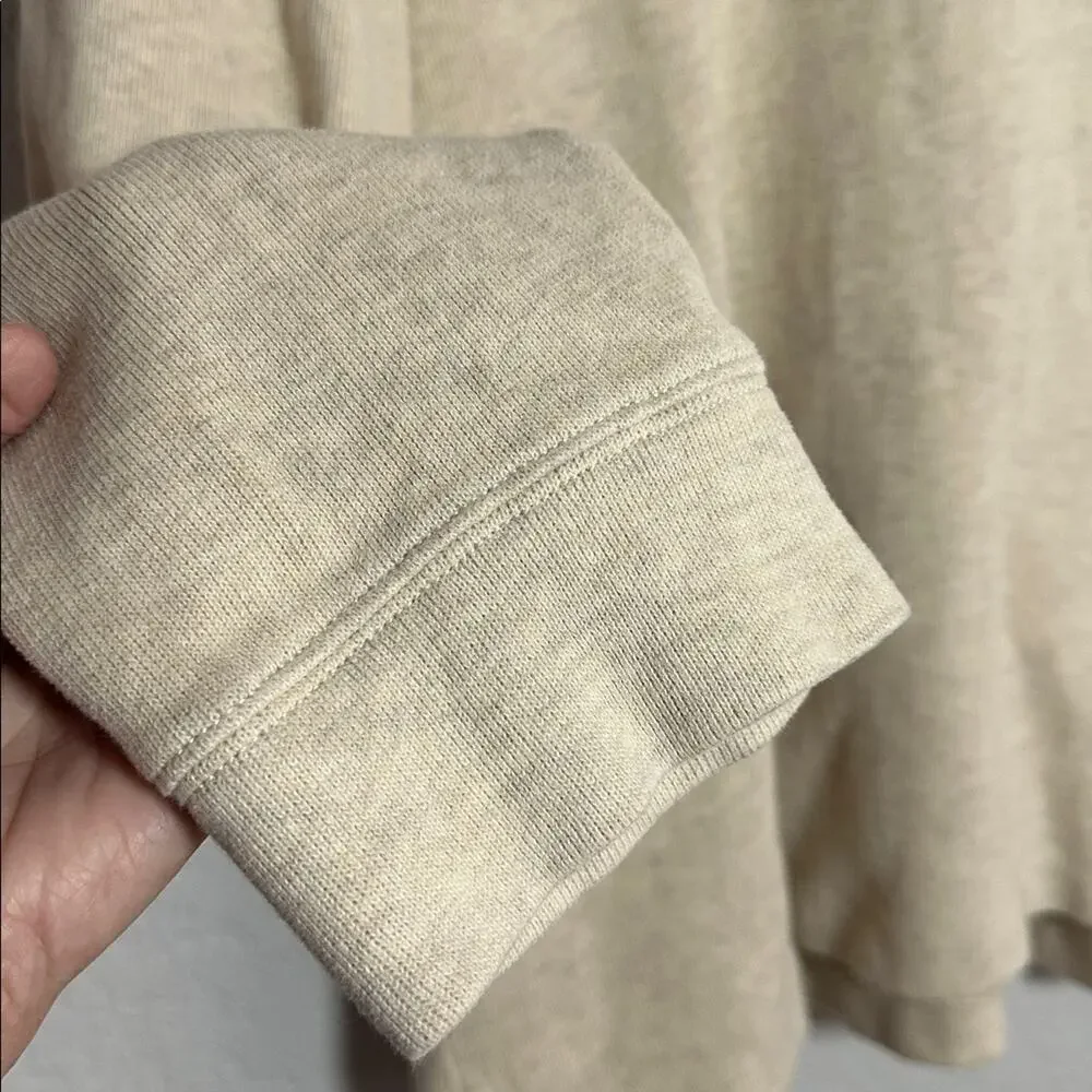 Polo Ralph Lauren Men's Cream 1/4 Zip Pullover Sweater Size XXL Preppy Warm